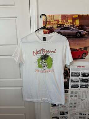 Nettspend BAFK Badass F*cking Kid Tour Tee Shirt White